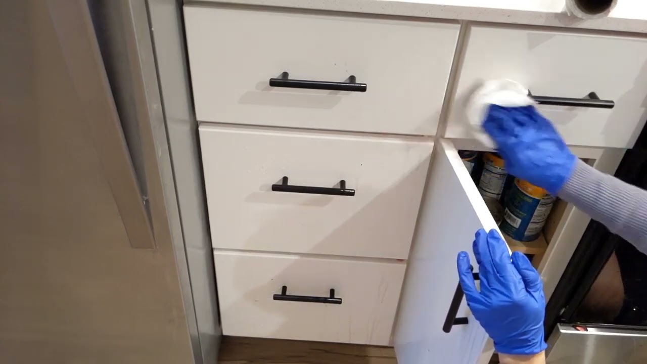 ASMR Cleaning and Grocery Haul, No Talking