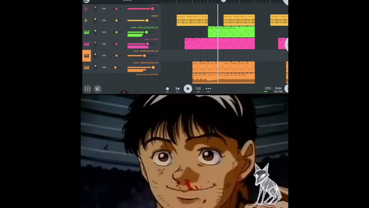 When you use anime inspiration to make a beat #UpliftingBeats, #HeroicMusic, #TravisScottTypeBeat,