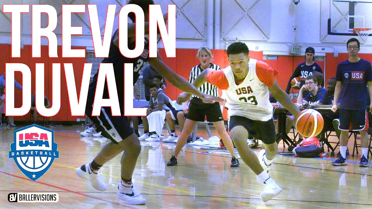 Trevon Duval 2016 Team USA Camp FULL HIGHLIGHTS: #1 PG In The COUNTRY Shows Out Against TOP COMP!