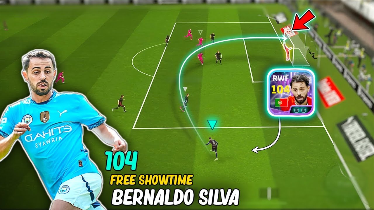 His stats is quite incredible 😮&zwj;💨Review 🫴 Bernardo silva free showtime Efootball 26