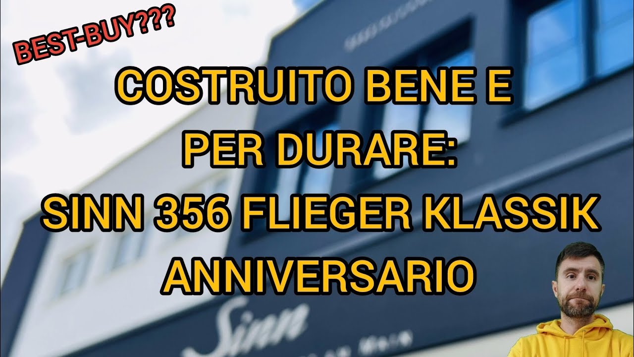 Sinn 356 Flieger Klassik Anniversario: costruito bene e per durare!