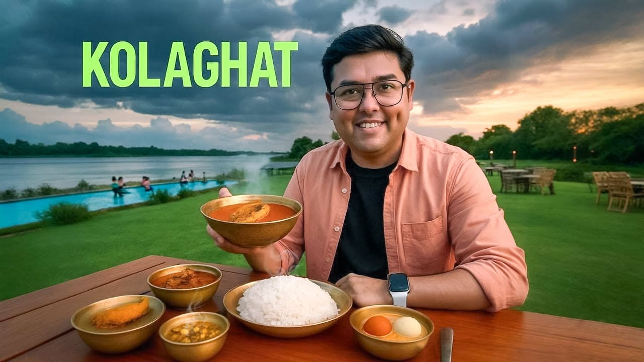 Kolkata Monsoon Weekend Destination Kolaghat | Hotel Sonar Bangla | Lunch at Hidden Gem
