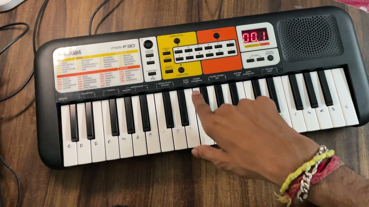 Yamaha pss f30 keyboard/ piano FULL DETAILED REVIEW