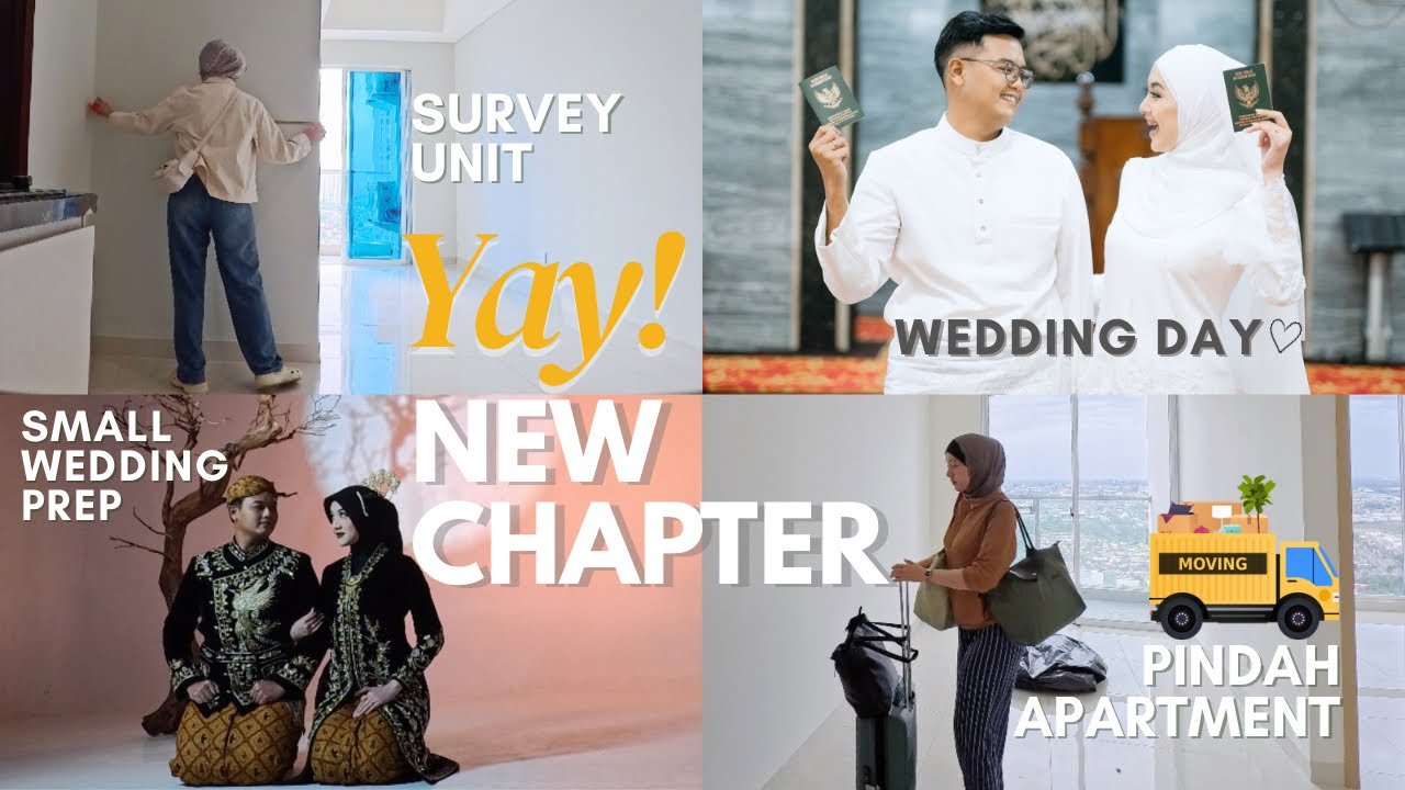 Daily Vlog 15 | Wedding preparation, small wedding, survey unit apartment, packing, pindahan!! 