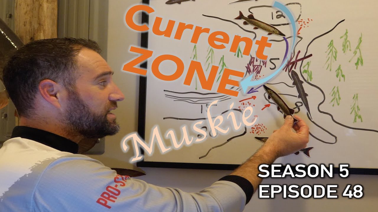 Understanding CURRENT ZONES and Muskie Movement! S5.E48
