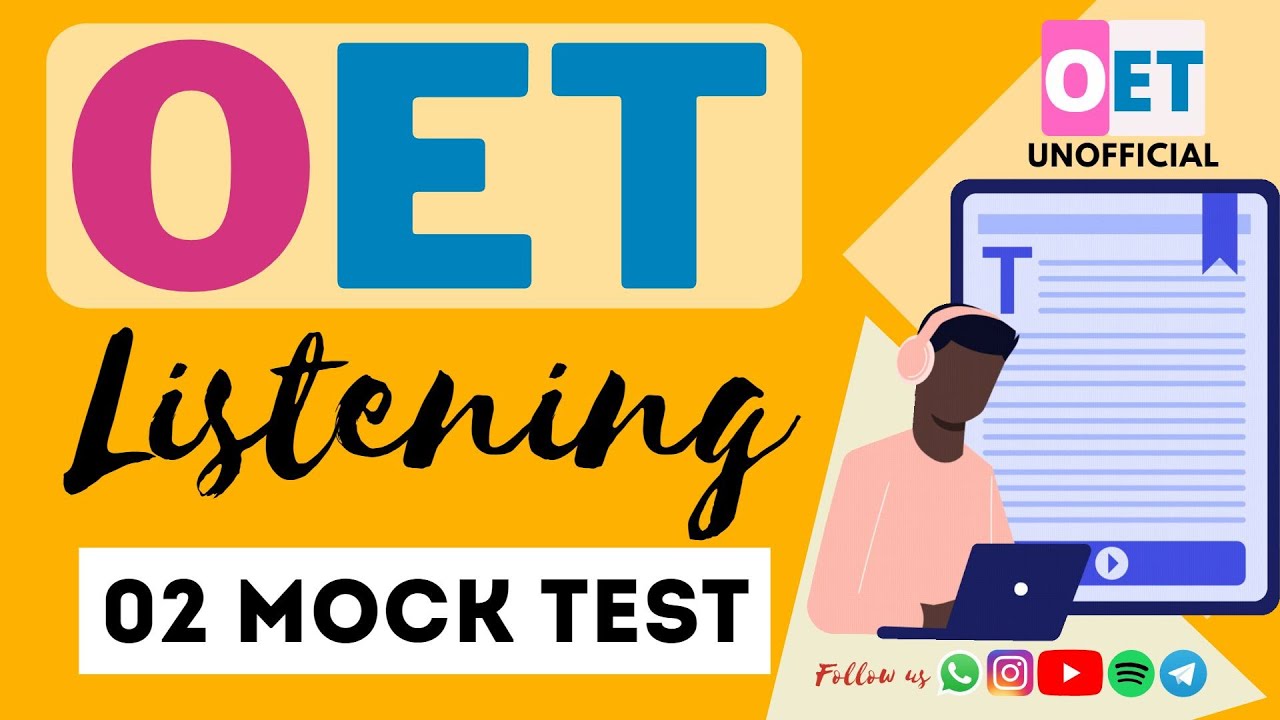 OET Listening  Mock Test 02_ Vincent Cheung and Pam Herbert _All profession-2023
