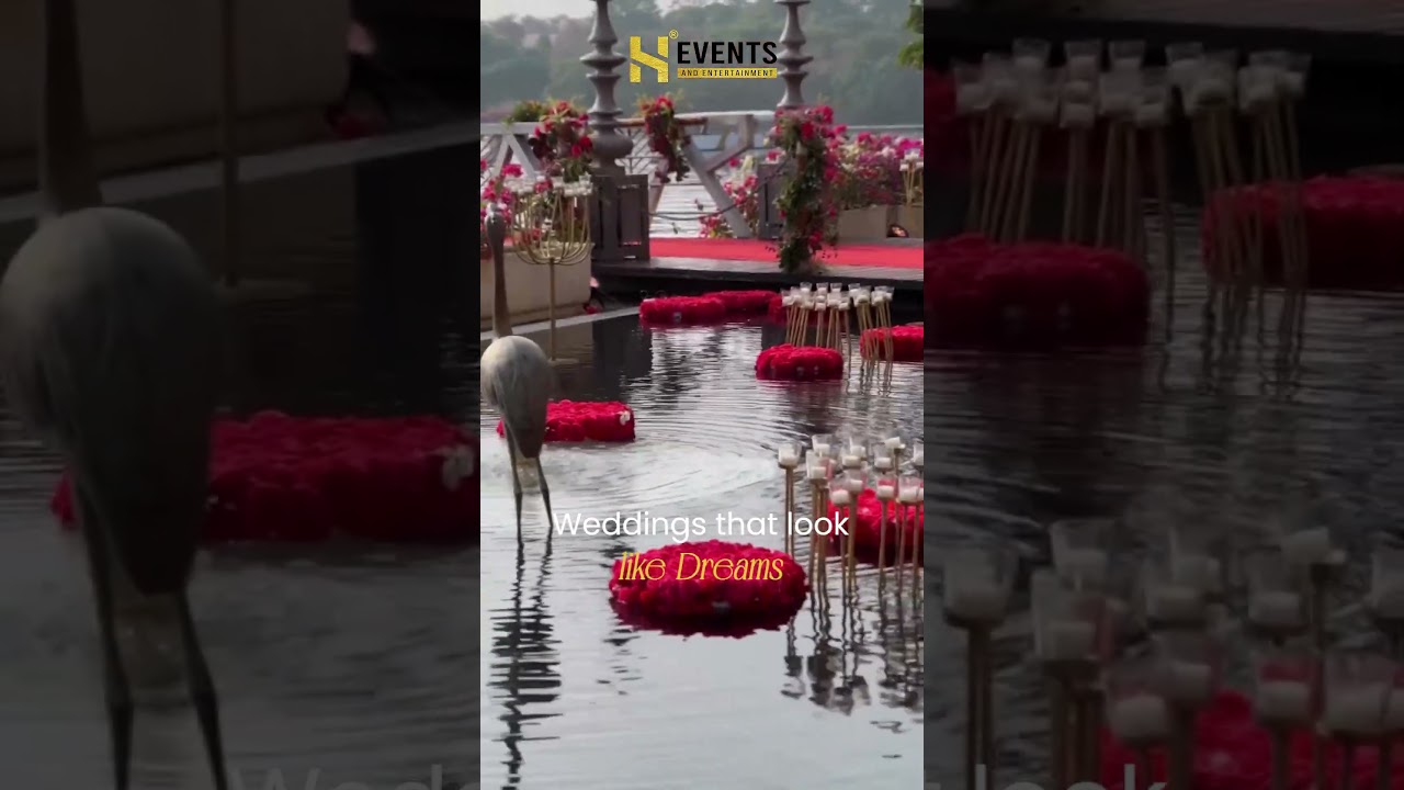 Turn your wedding into a fairy tale with HS Events.