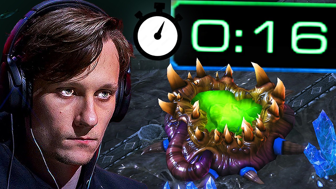 Serral vs FASTEST POSSIBLE CHEESE.