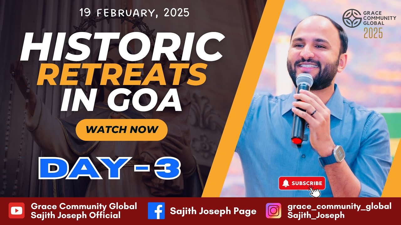 LIVE FROM OUR LADY OF ROSARY CHURCH |NAVELIM | GOA | DAY 3 | BR. SAJITH JOSEPH | 19 FEBRUARY 2025