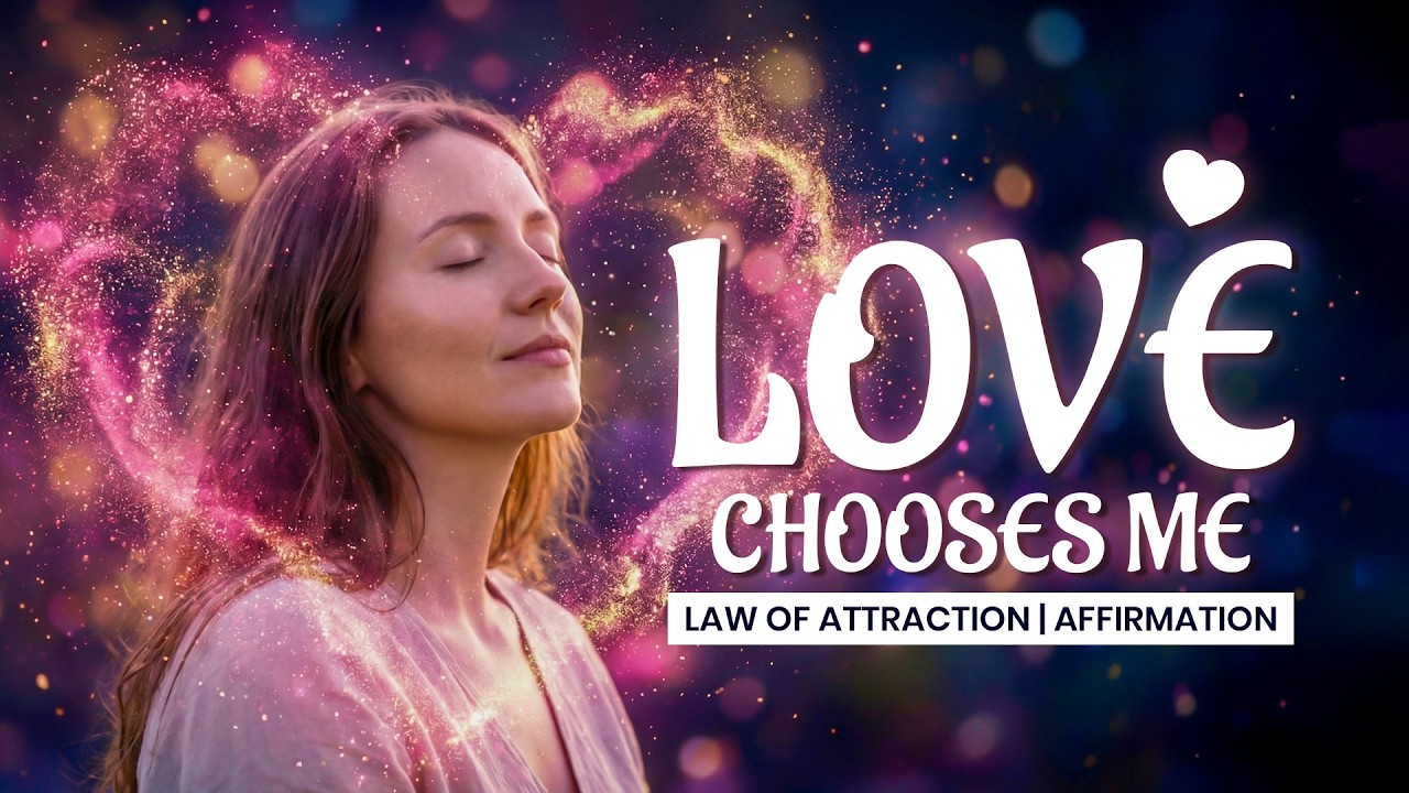 I Am Loved & Love Flows to Me | Powerful Self-Love & Attraction Affirmations ✨
