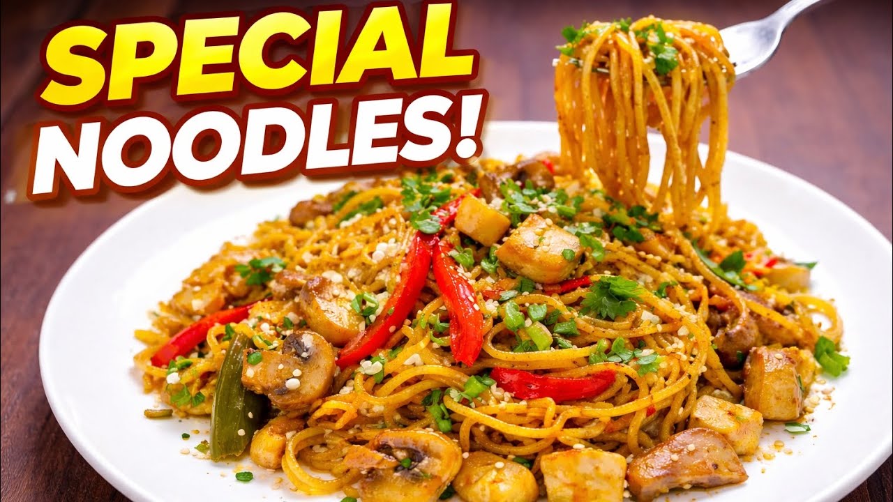 Special Noodles @Cook with FoodTube