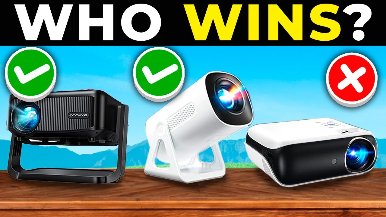 ✅ TOP 5 BEST PROJECTORS UNDER $200 in 2025 | AFFORDABLE PROJECTORS on AMAZON