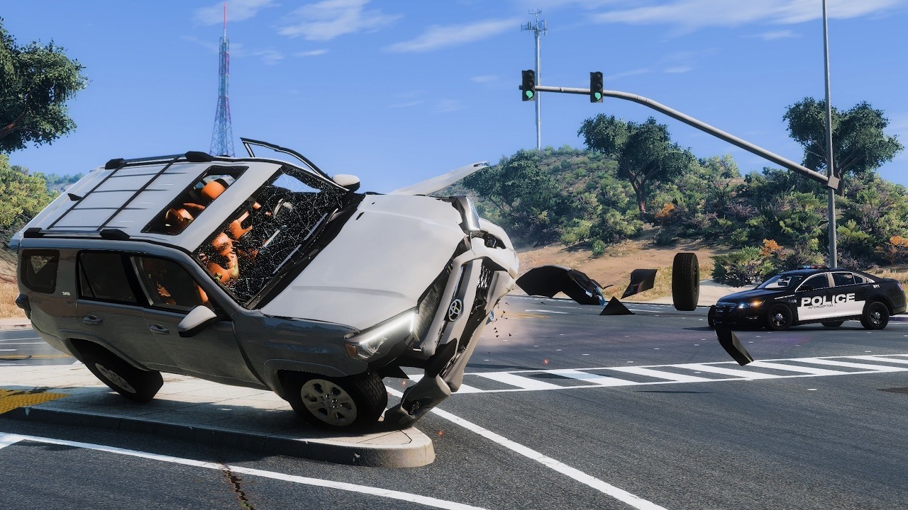 Ultimate Car Crash Test at High Speed 💥🚗