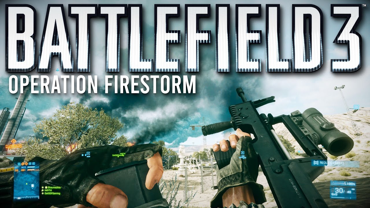 Battlefield 3 Multiplayer In 2022 Operation Firestorm Gameplay | 4K
