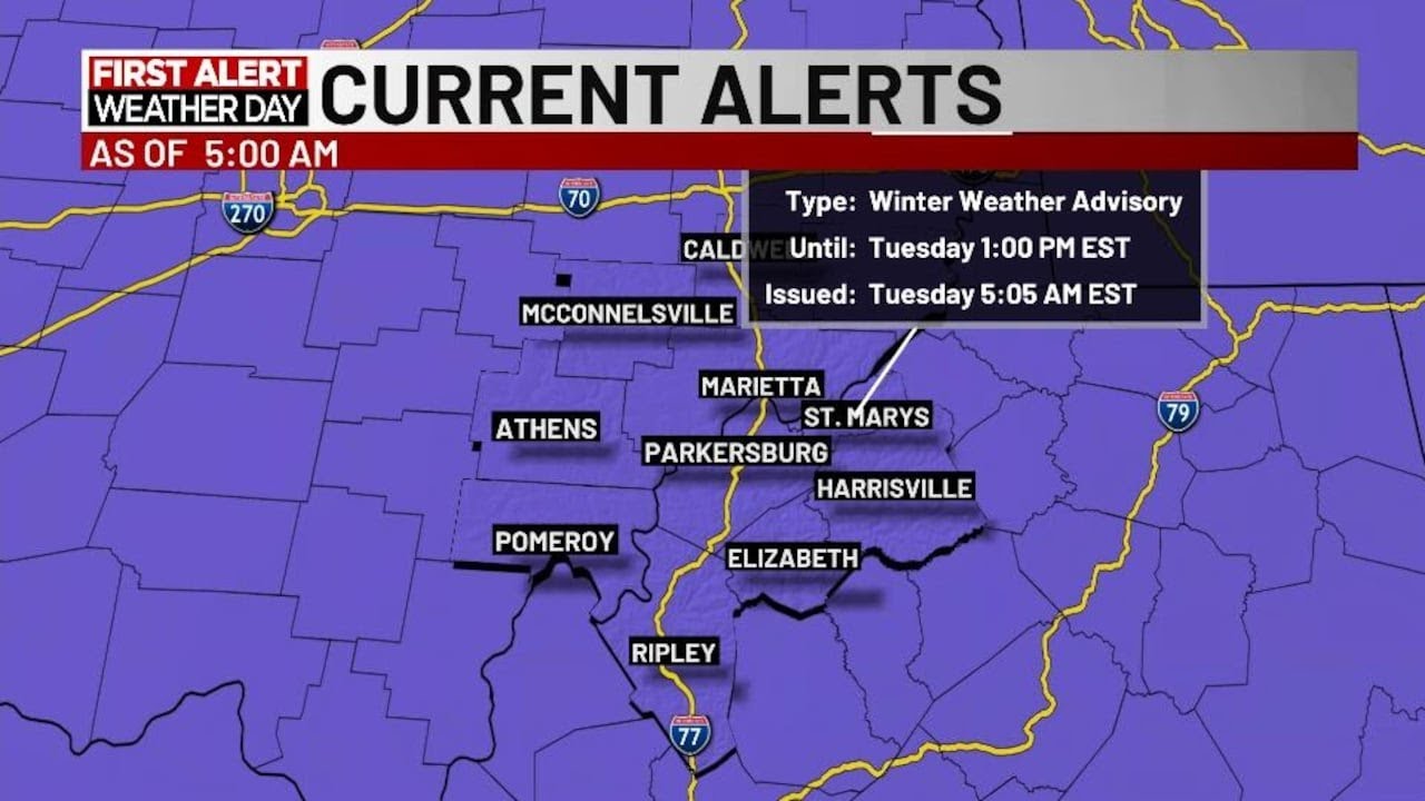 WTAP First Alert Weather AM Update 12/2