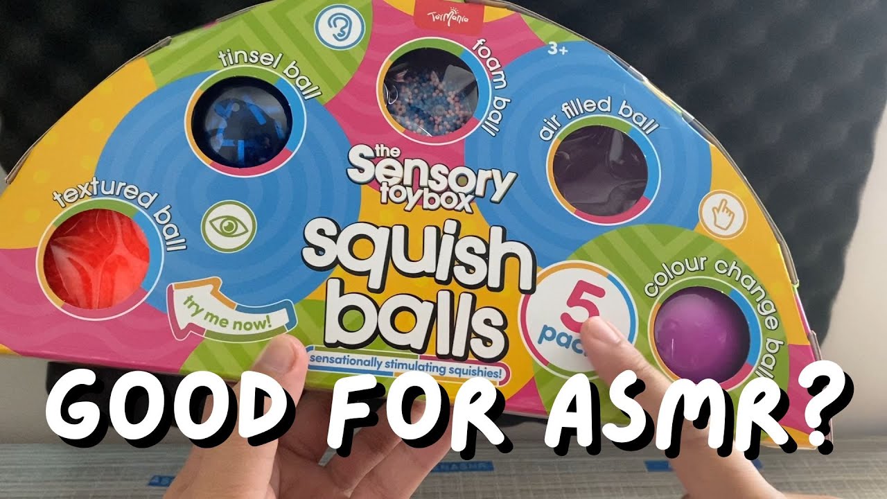unboxing sensory toybox squishies for asmr | lo-fi, no talking
