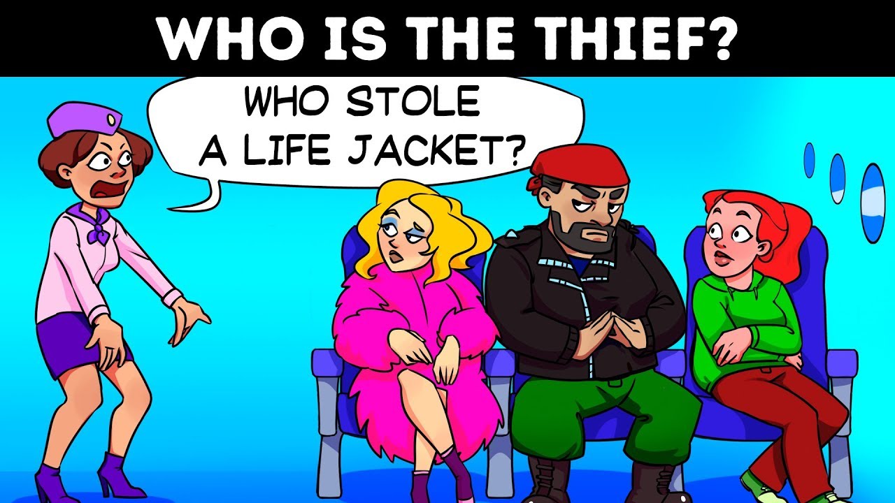 🔎 20 SHORT DETECTIVE RIDDLES THAT'LL REALLY IMPROVE YOUR LOGIC  🔎