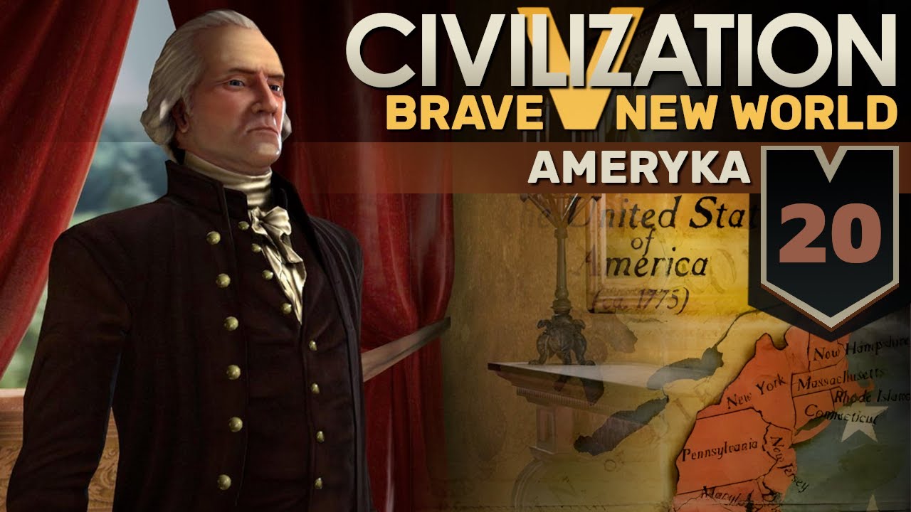 Civilization 5 / BNW: USA #20 - Bez planu (Solo vs Duety)