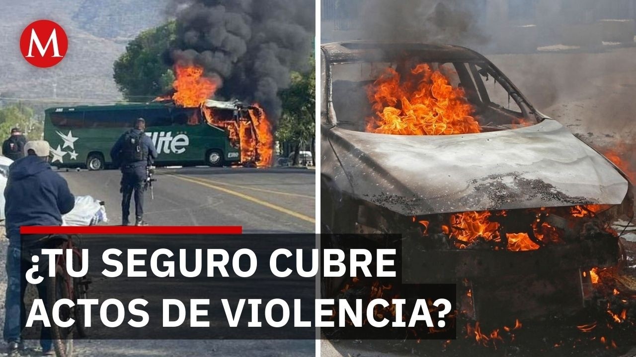 Autos calcinados en Jalisco: AMIS revela cifras tras ola de violencia