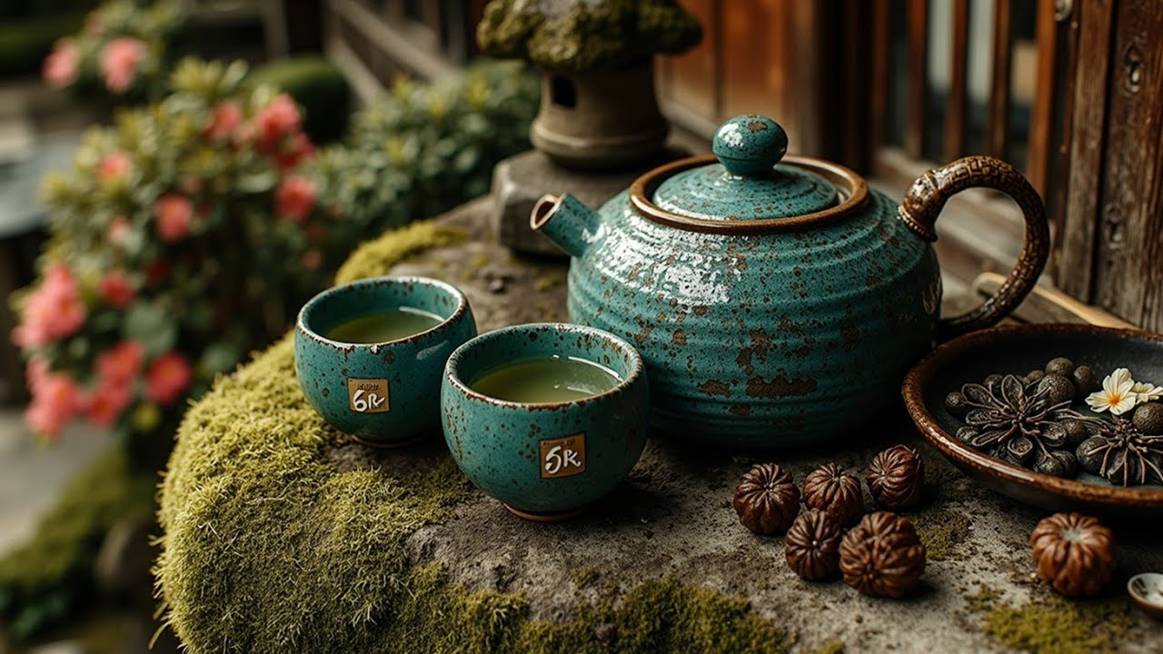 Calming Tea Ceremony Music & Nature Sounds ~ Perfect for Deep Yoga or Spa Retreat