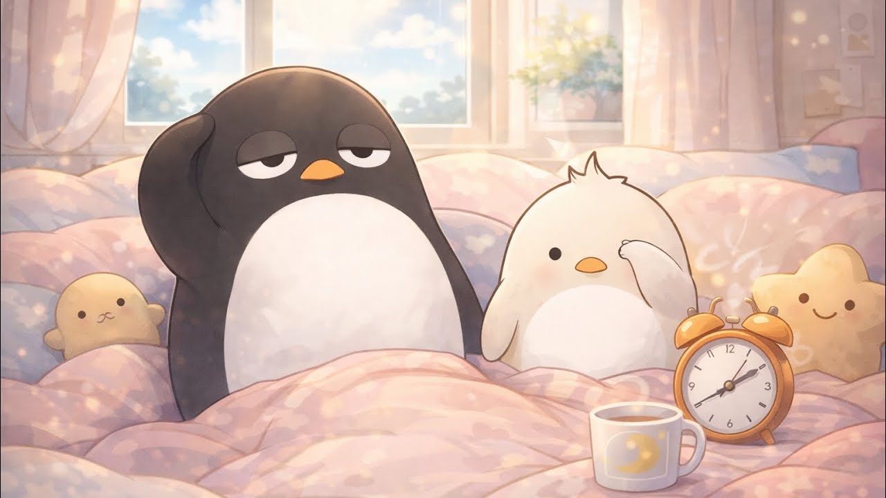 Morning Lofi BGM 1 Hour｜作業用BGM・集中・勉強用｜Peaceful Morning Routine｜ポムとピト。