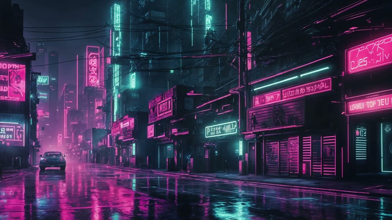 Echoes in the Dark (Human+AI Dark Synthwave)