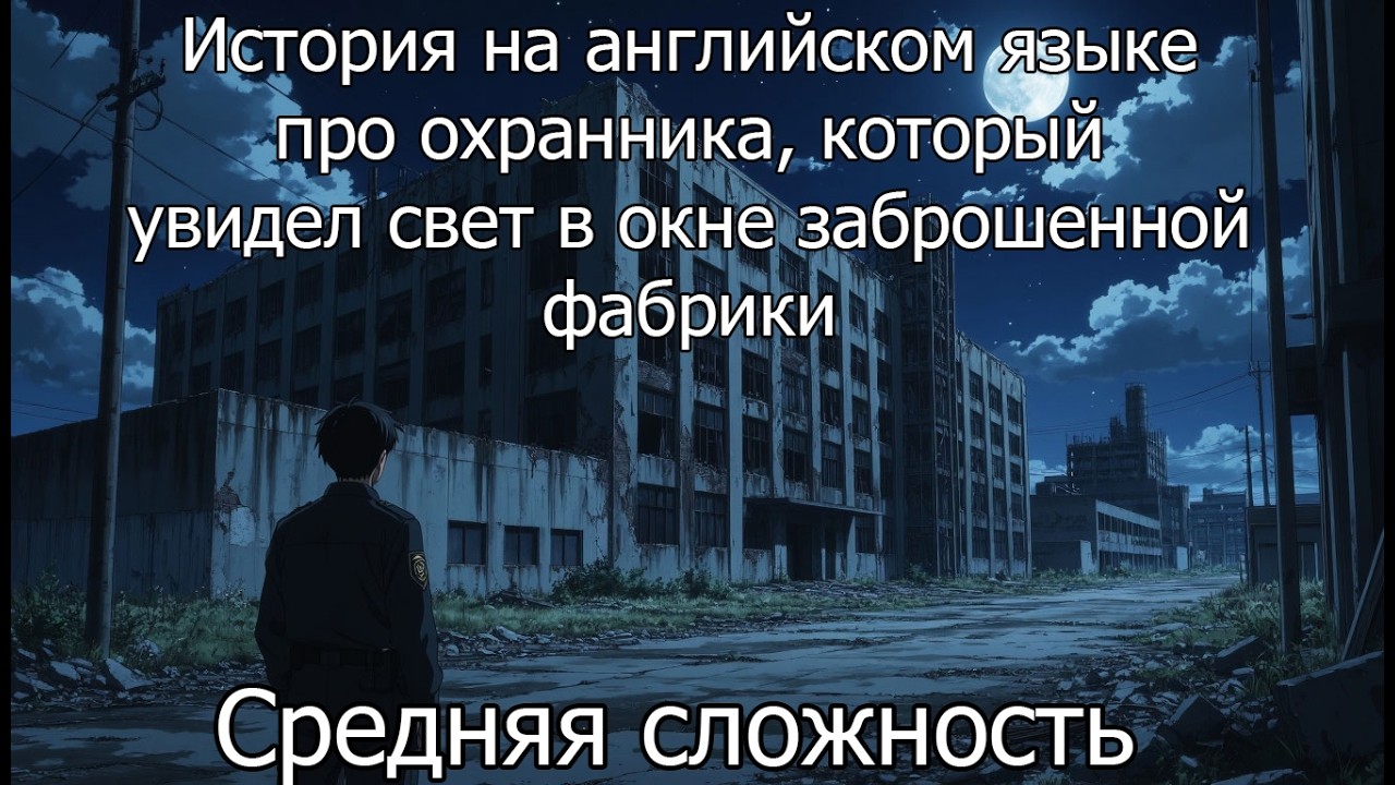История об охраннике, который увидел свет в окне заброшенной фабрики