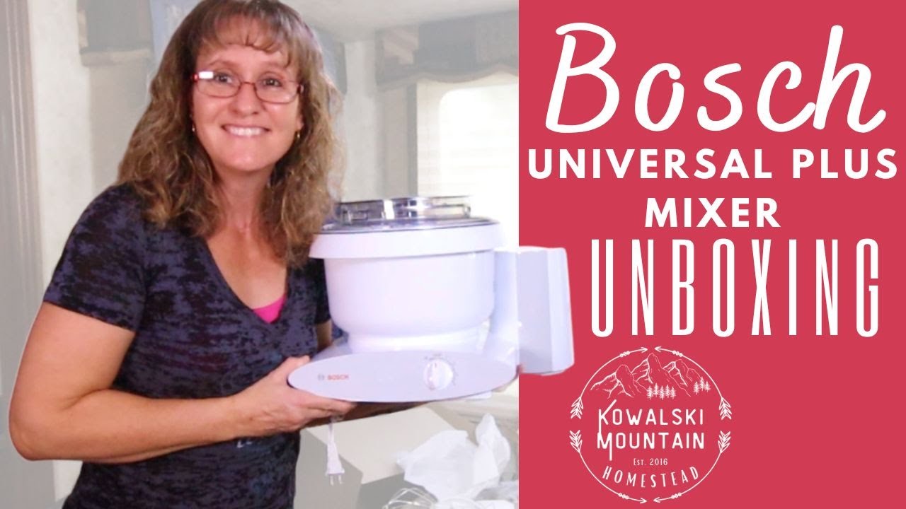 Распаковка нового миксера Bosch Universal Plus Deluxe Bundle | Первый обзор для первого пользователя
