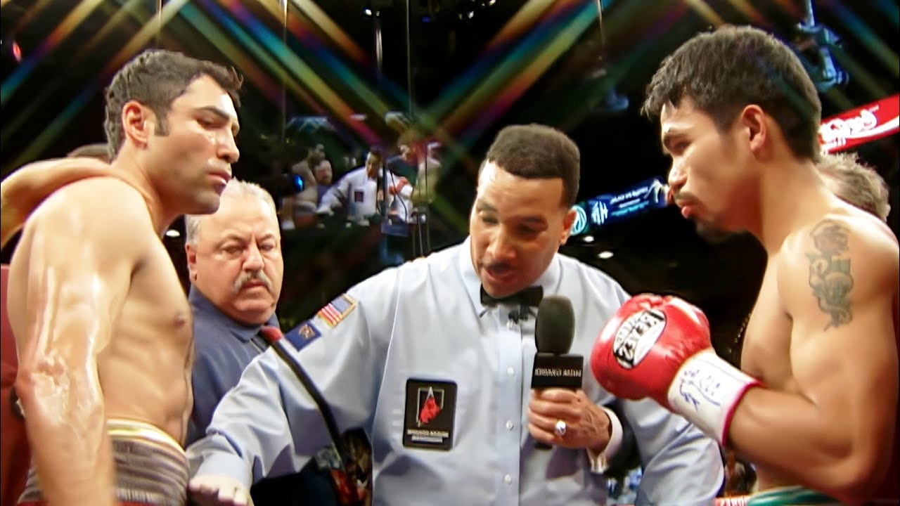 Oscar De La Hoya (USA) vs Manny Pacquiao (Philippines) | KNOCKOUT, BOXING fight, HD
