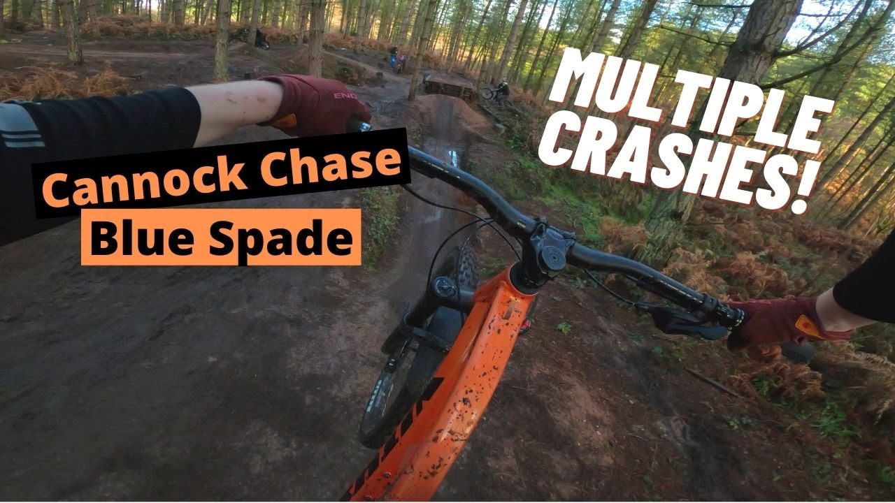 Cannock Chase | Blue Spade | Stile cop | MTB Crashes