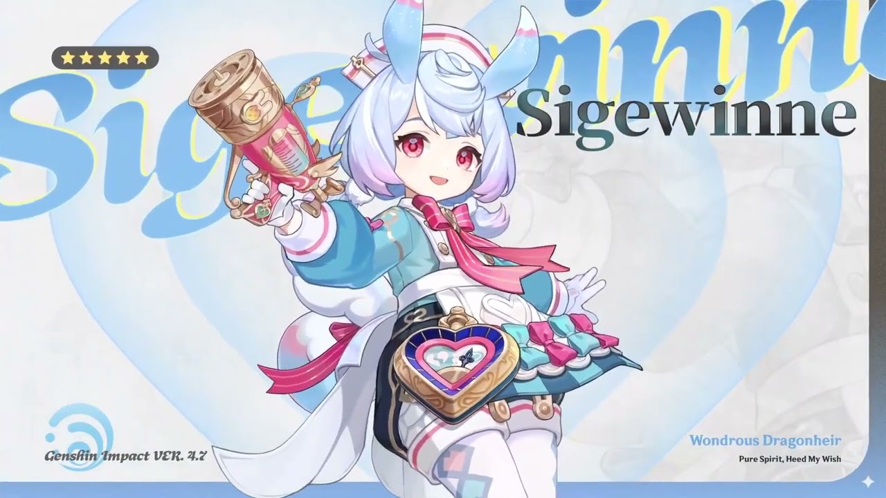 Sigewinne Theme from the Genshin Impact 4.7 Trailer
