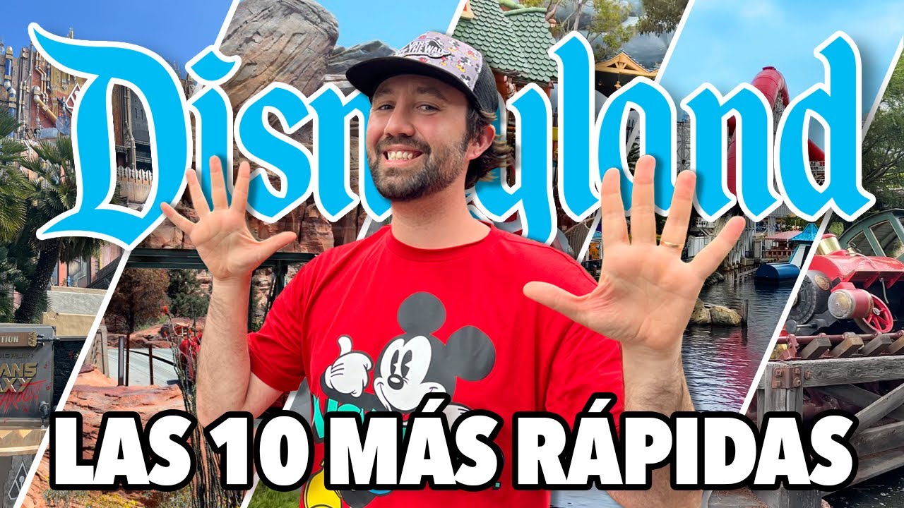 Top 10 de las atracciones más rápidas de Disneyland Resort