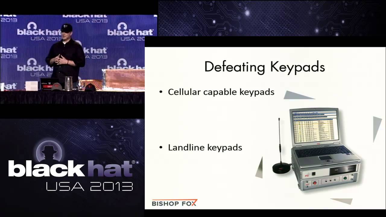Black Hat USA 2013 - Let's get physical: Breaking home security systems & bypassing controls