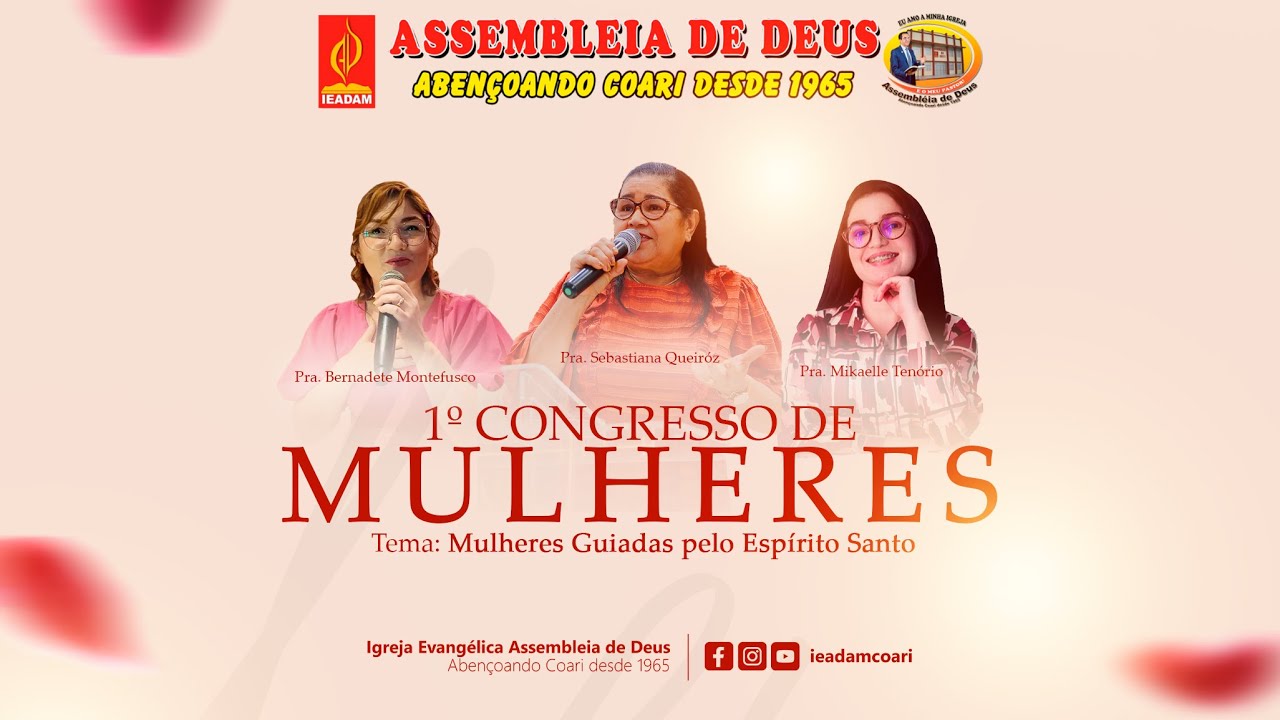 Pra. MIKAELE TENÓRIO | ENCERRAMENTO DO 1º CONGRESSO DE MULHERES
