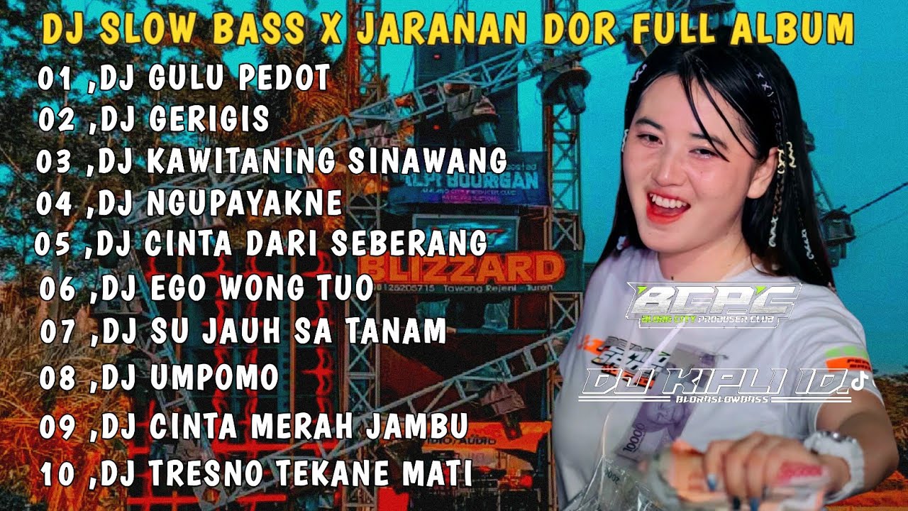 DJ GULU PEDOT X GERIGIS || SLOW BASS JARANAN DOR FULL ALBUM VIRAL TIKTOK 2025 •DJ KIPLI ID