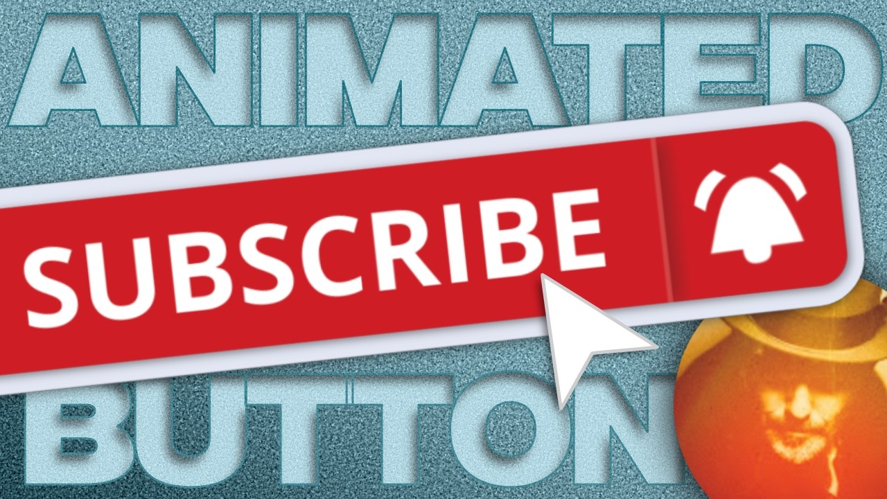 Make a custom animated SUBSCRIBE button | Davinci Resolve Fusion tutorial.