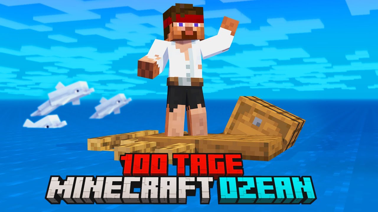 100 Tage Minecraft auf dem Ocean [Der Film]