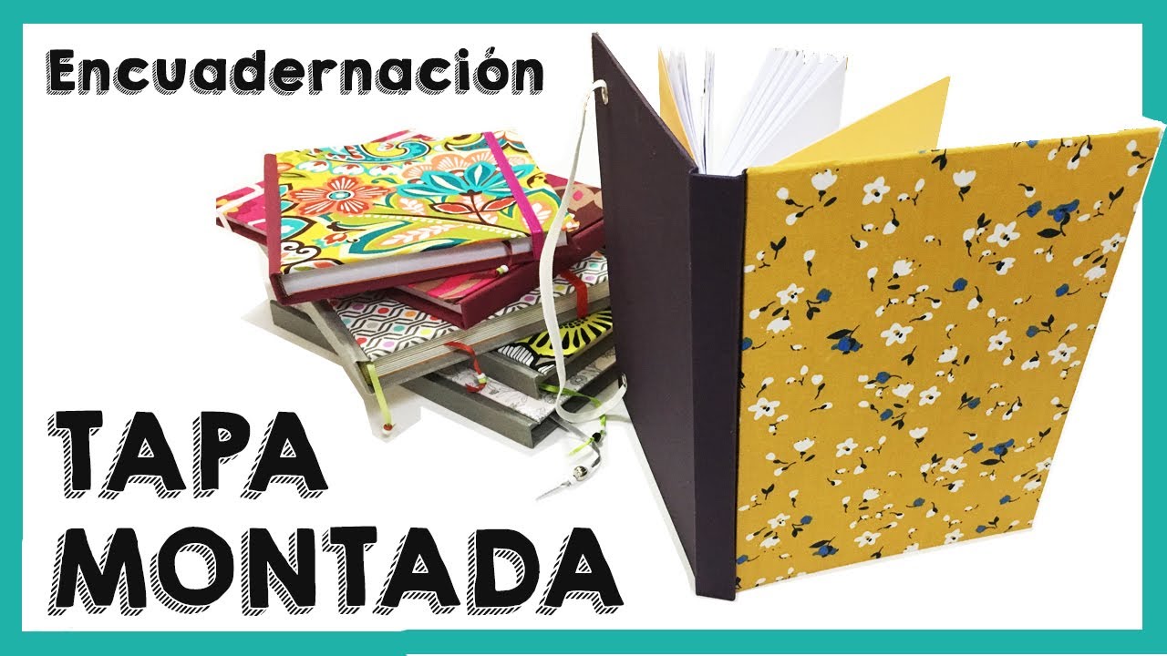 📚 Cómo Hacer las TAPAS de un LIBRO :  Pasta  Montada    [Tutorial de Encuadernación PASO a PASO]