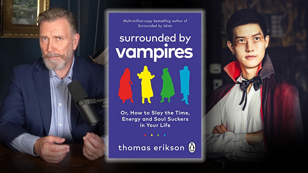 Surrounded by Energy Vampires | About the book, by Thomas Erikson
