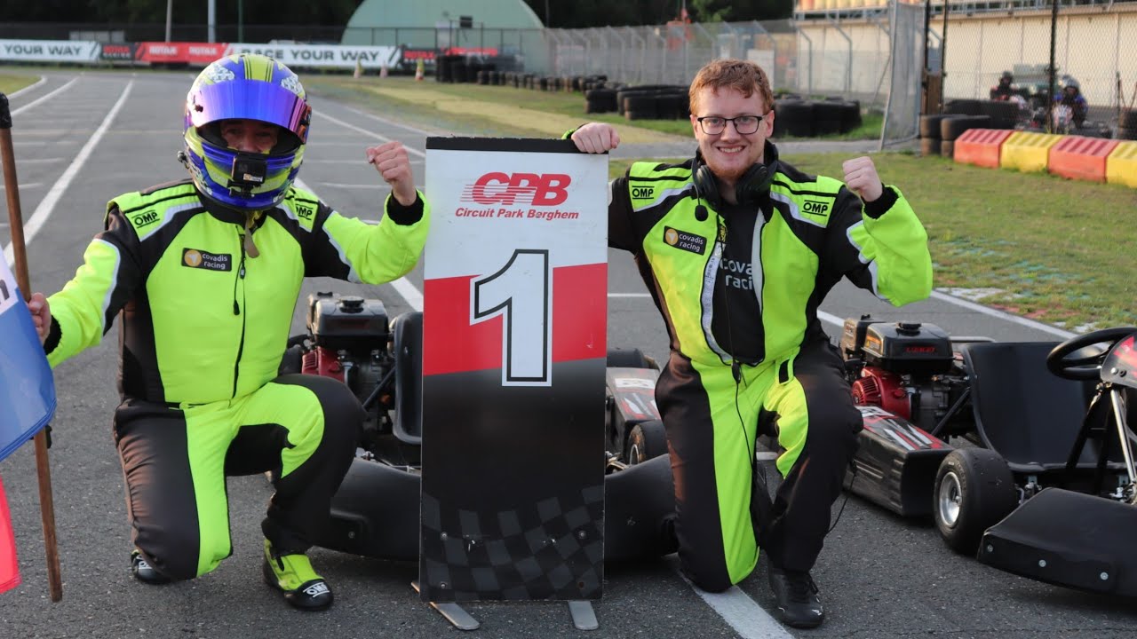 Karten Berghem 30 07 2025 2 uurs race, 1e plaats!