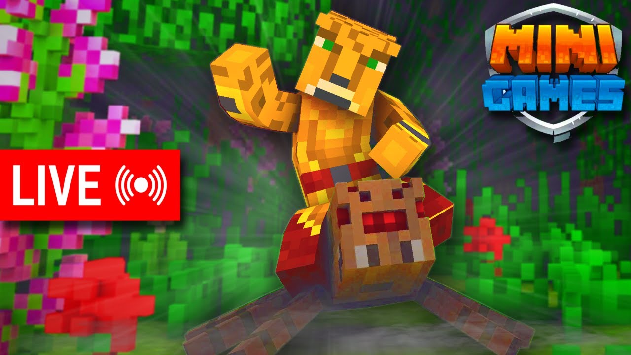 Live- Showdown der Minecraft Minispiele...