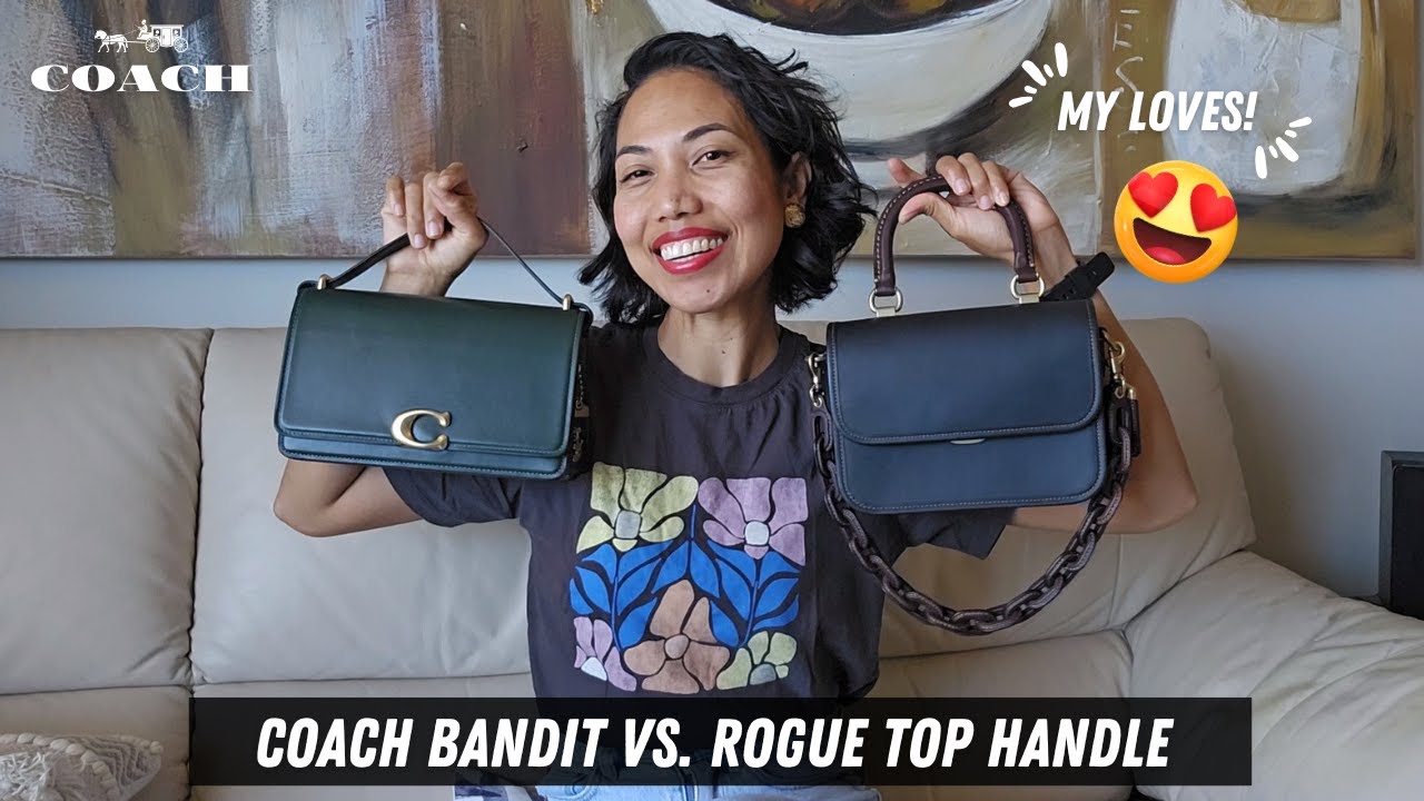 WHICH ONE IS BETTER? COACH BANDIT vs. ROGUE TOP HANDLE COMPARISON, REQUESTED by @getz29