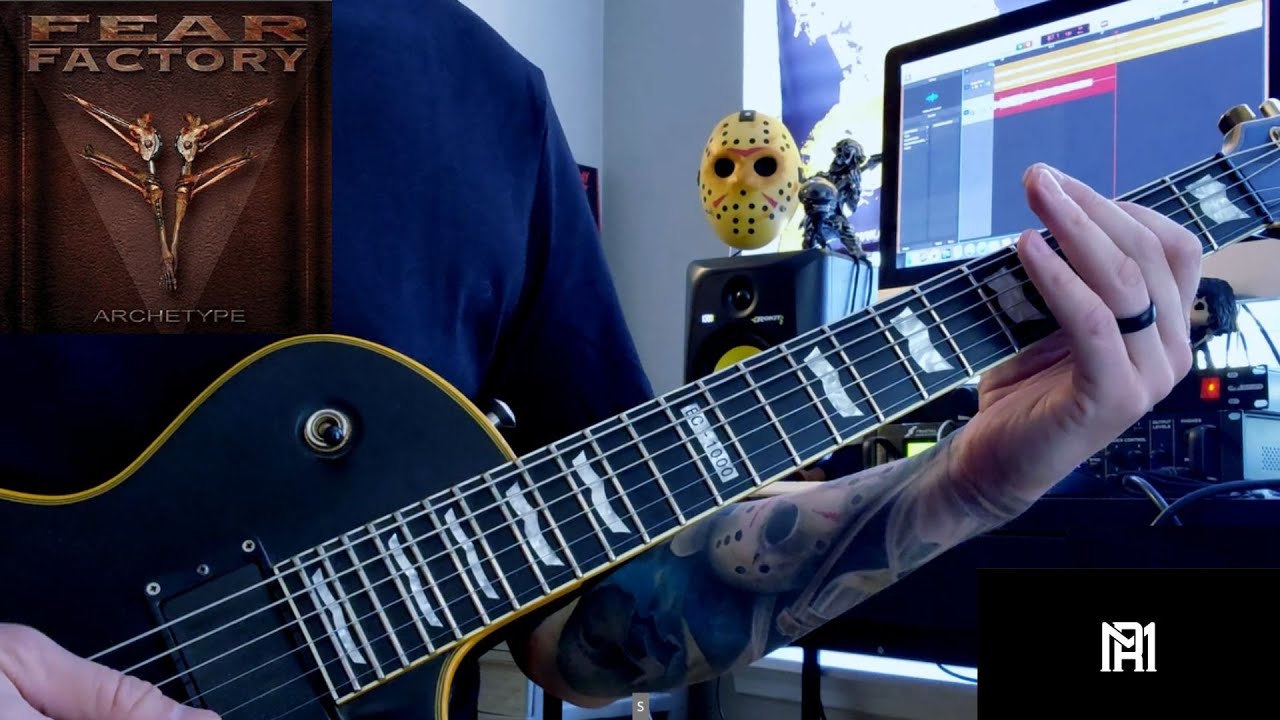 Fear Factory - Archetype (GUITAR COVER) #fearfactory #archetype #guitarcover #metal #6string