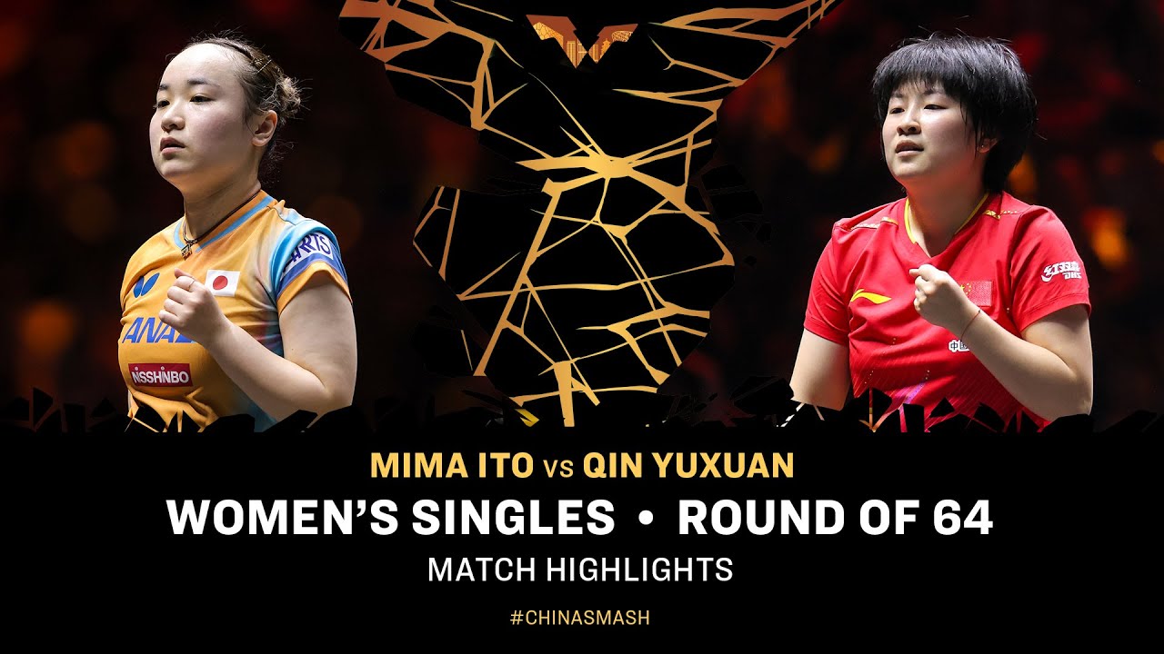 Mima Ito vs Qin Yuxuan | WS R64 | #ChinaSmash 2025