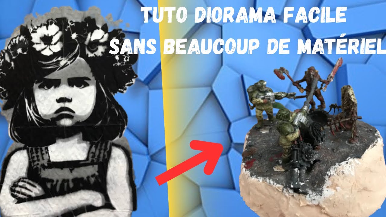 Comment créer un diorama facile sans beaucoup de matériel
