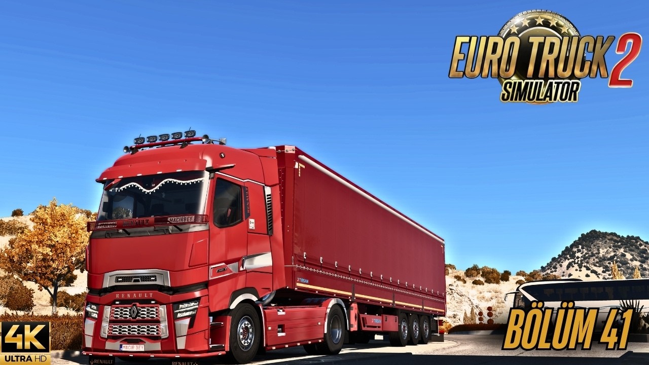 ETS 2 | Greece DLC | 🇬🇷 Midilli Adasında Gezinti  | S1-B41  [ Logitech G923 ]