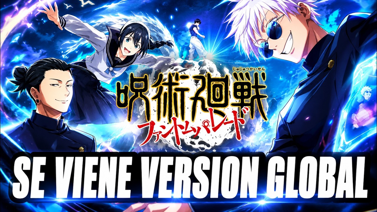 NUEVO JUEGO PARA EL CANAL. SE VIENE LA VERSIÓN GLOBAL DE JUJUTSU KAISEN PHANTOM PARADE + GAMEPLAY