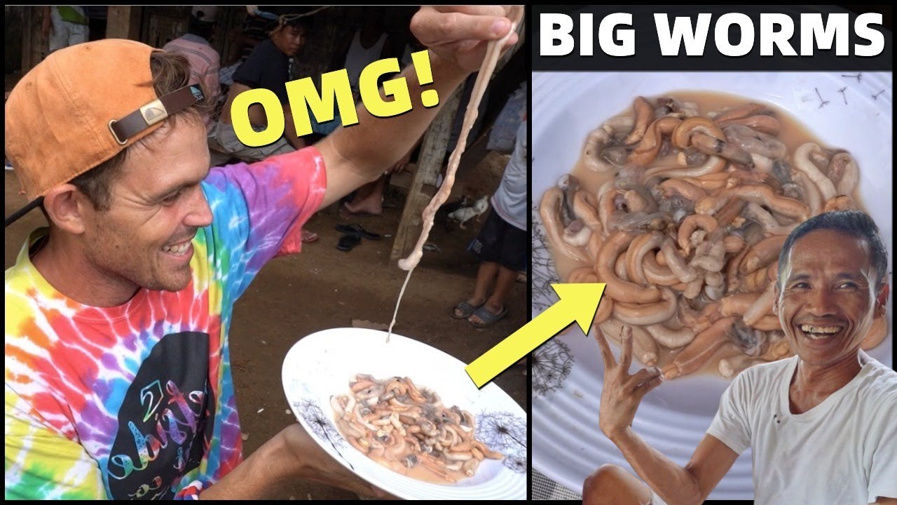 PHILIPPINES STRANGEST FOOD? Canadian Eats Unique Filipino Birthday Snack...TAMILOK IN DAVAO?