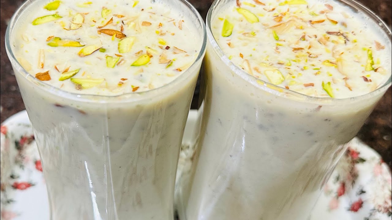 Ramzan Special Badam Khajoor Ka Sharbat Taqat Aur Taazgi Ek Saath Iftar Special Milk Shake 🍹