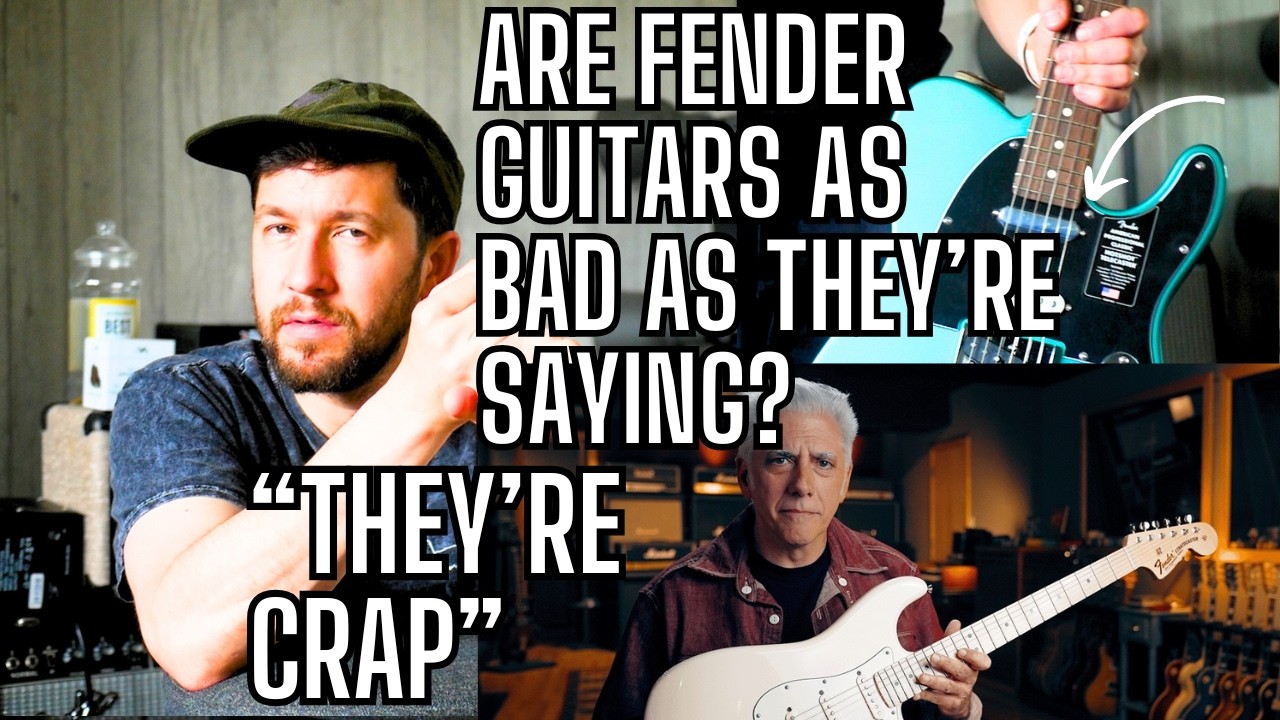 Действительно ли гитары Fender настолько ПЛОХИ, как говорят? Мое честное мнение (я купил несколько)